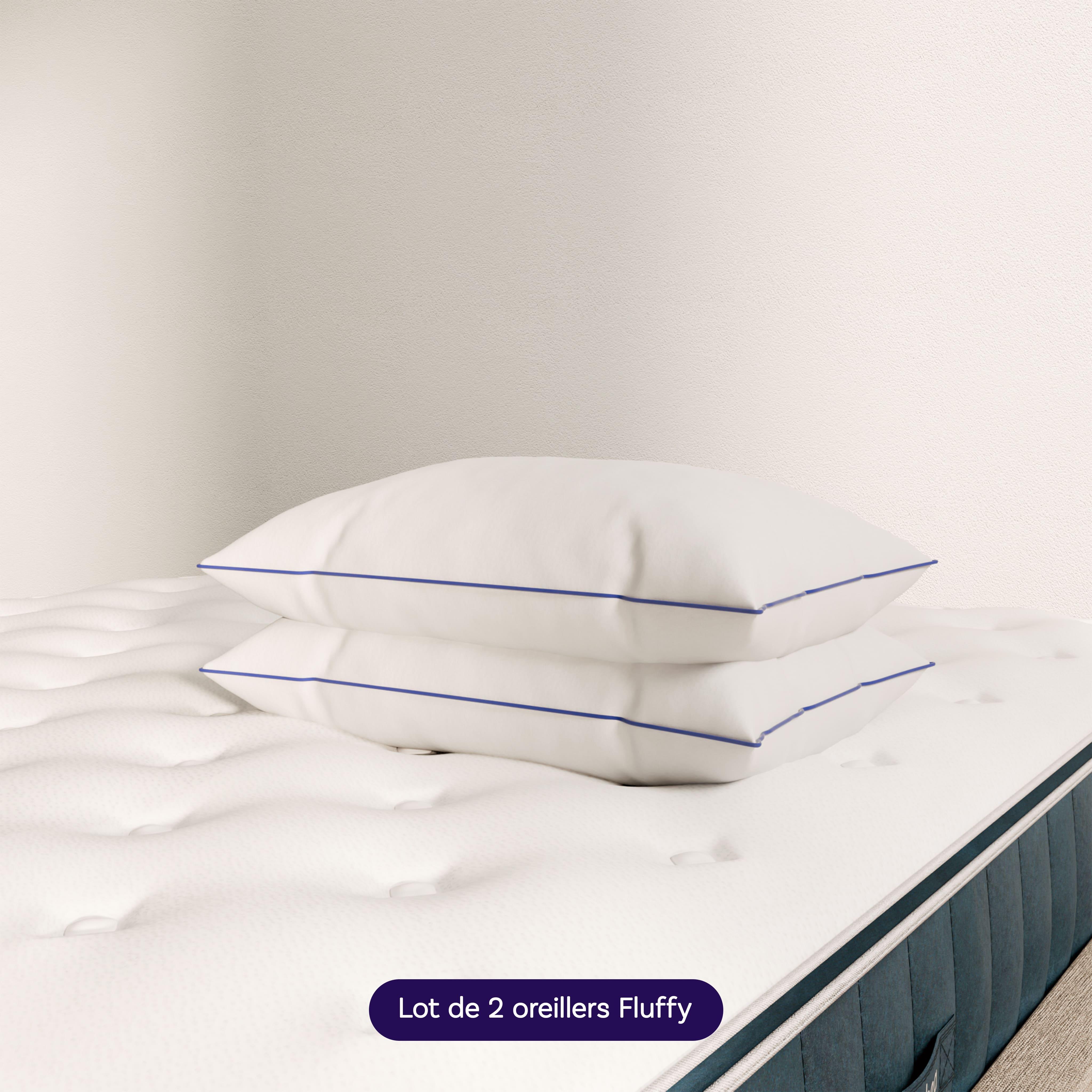 Pack Nuage - Matelas 30cm et oreillers x2