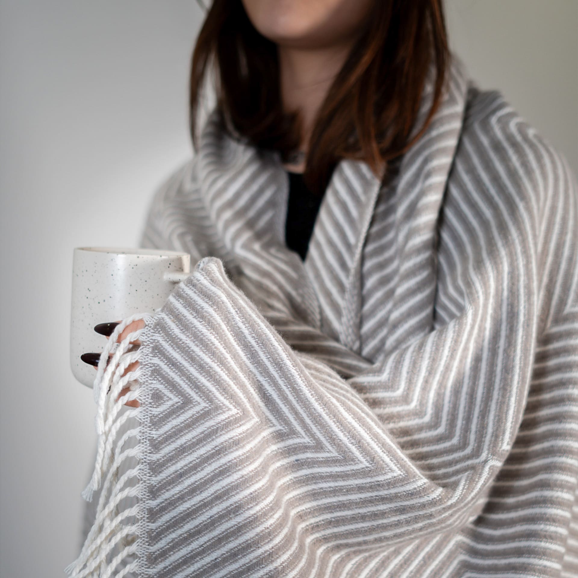 Plaid coton 130x170cm - Nepal